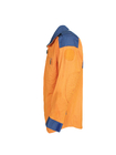 240GSM Navy Contrast Orange Work Coat 65% Polyester 35% Cotton Twill 2/1