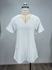 130GSM T95/S5 IVORY Women Medical Uniform 95% Polyester 5% Spandex