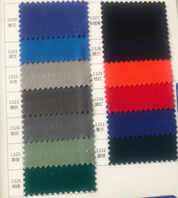 70*42Density 260GSM Plain Dyed Cotton Fabrics