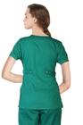 Polyester Viscose Spandex Medical Uniform Scrubs