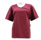 180 GSM Lady Polyester 62 % Rayon ( Viscose) 33% Spandex 5% 180gsm Short Sleeve Medical Uniforms
