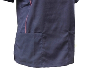 155GSM Female Medical Scrub Uniform Unisex Top Shirts Antimicrobial Wrinkle-free