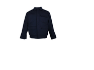 CVC 55/45 245G Quilted Workwear Navy Work Jacket With Three Flap Pockets