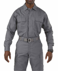260G Flame Retardant Work Clothes 100% Cotton Twill 2/1 Men Long Sleeve Shirt