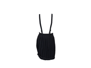 190 GSM 100% Polyester Women Pleated Skirt With Adjustable Straps And Buckles