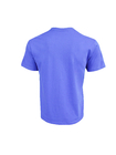100% Cotton Personalized Men Crew Neck Solid Blue T-Shirt