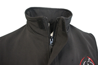 413 GSM Polyester Fleece-Lined Winter Jacket Women Thermal Black Jacket Polar Fleece
