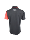 M to 3XL Mens Polo T Shirt V Neck Color Red Contrast Black