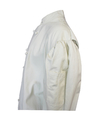 240GSM Chef Uniform Work Wear Polyester 65% Cotton 35% White Coat