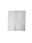 240 GSM 100% Cotton Chef Uniform Half Sleeve Coat White Wrinkle Free Anti Stain