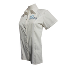 136GSM Polyester 65% Cotton 35% Lapel Medical Uniform Scrubs