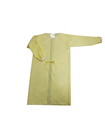 Yellow 100% Polyester Taffeta Fabric 100GSM Disposable Medical Clothing