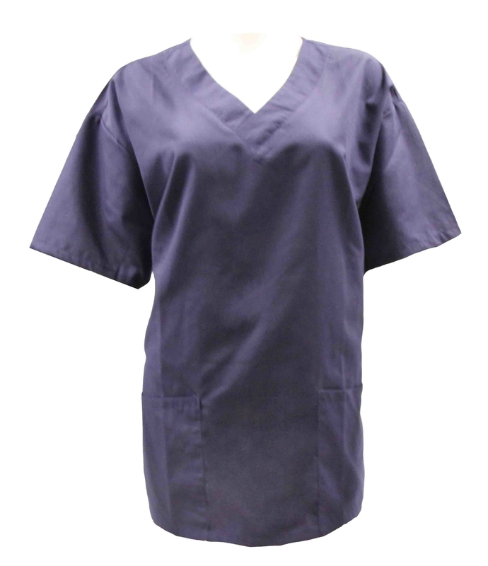 155 GSM Size Plain Woven Working Clothes For Nurses Doctors Antimicrobial Wrinkle-free