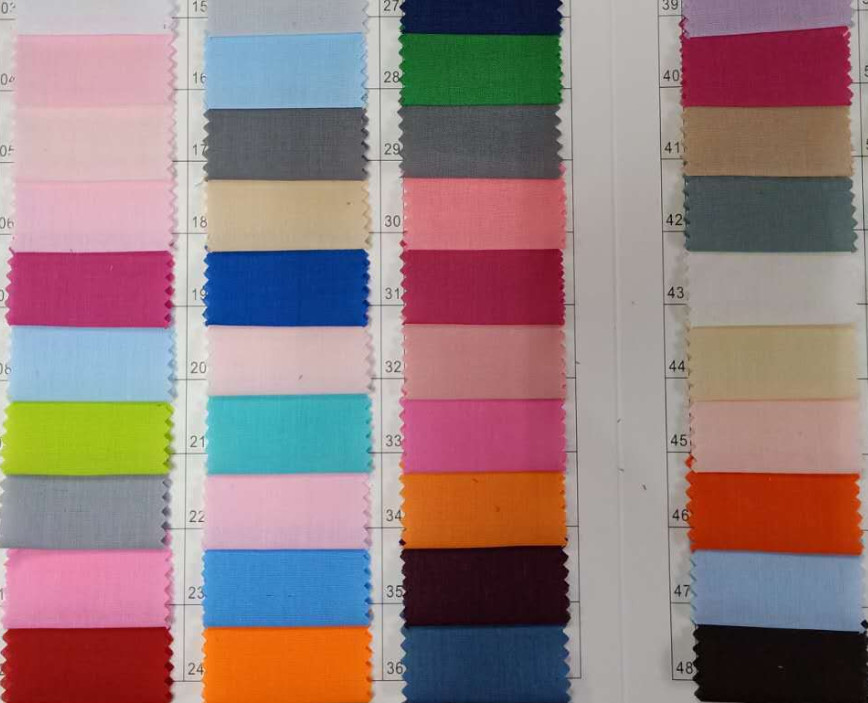Vat Material Custom Dyed Fabric